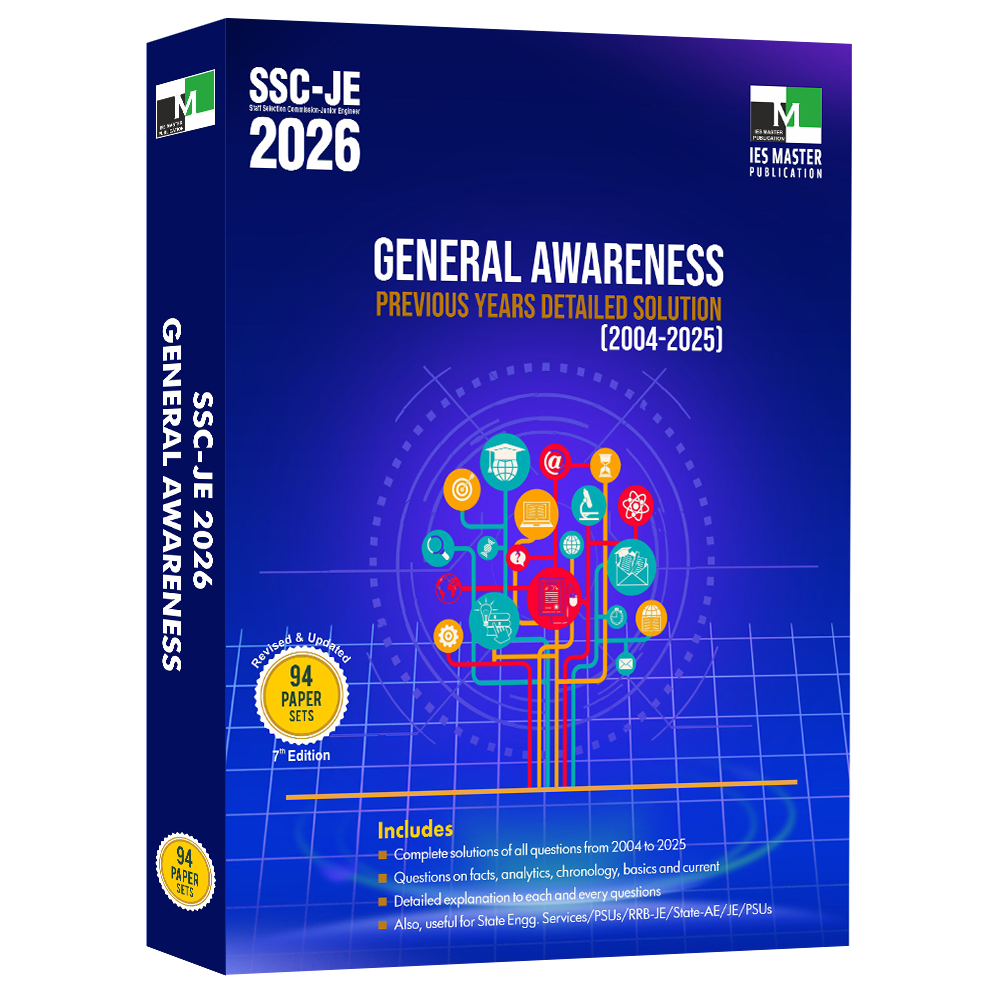 SSC-JE 2026 General Awareness - Previous Years Detailed Solution
