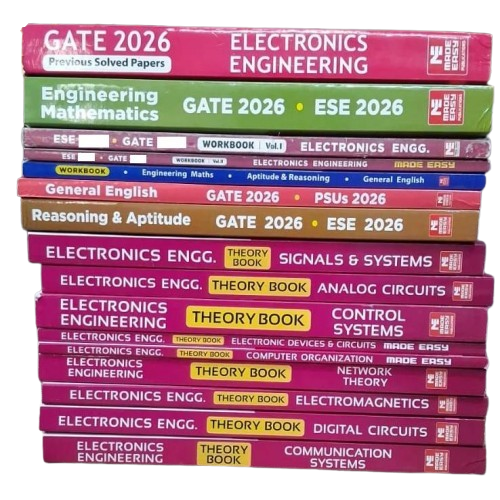 Electronics Engineering Classroom Study Package Original Books - 2026 for GATE Set of Books-16 Made Easy