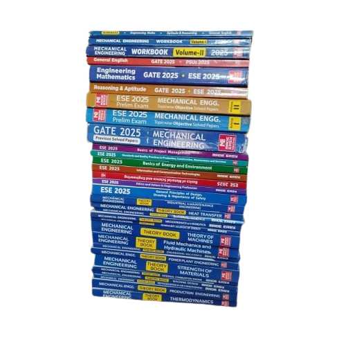 Mechanical Engineering Classroom Study Package Original Books - 2025: for ESE, GATE & PSUs (Theory &Workbok Set of Books-31 Made Easy