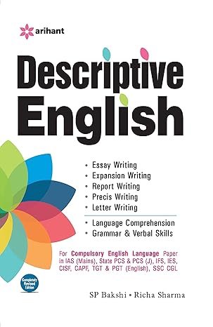 Descriptive English | SP Bakshi