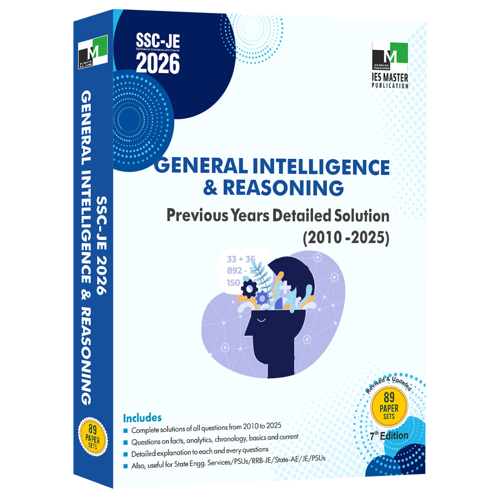 SSC-JE 2026 General Intelligence & Reasoning - Previous Years Detailed Solution