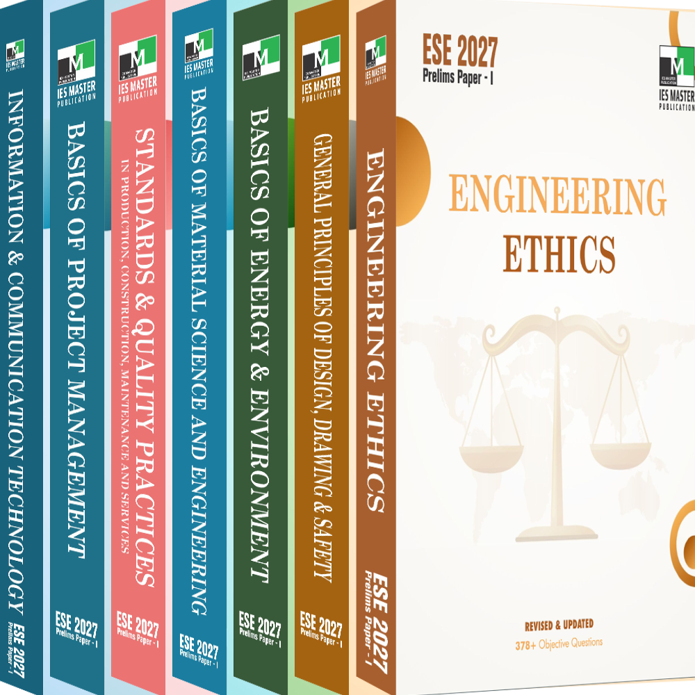 ESE 2027 - Non-Tech Books "ESE Exams Preparation" Total Books : 7 IES MASTER
